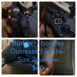 🖤special offer🖤 Burberry distresses leather boot